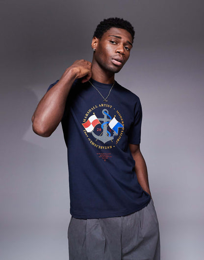 Harbour Printed T-Shirt