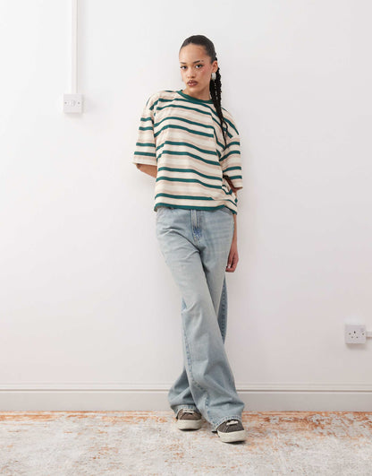 Oversized Short Sleeve Side Split T-Shirt