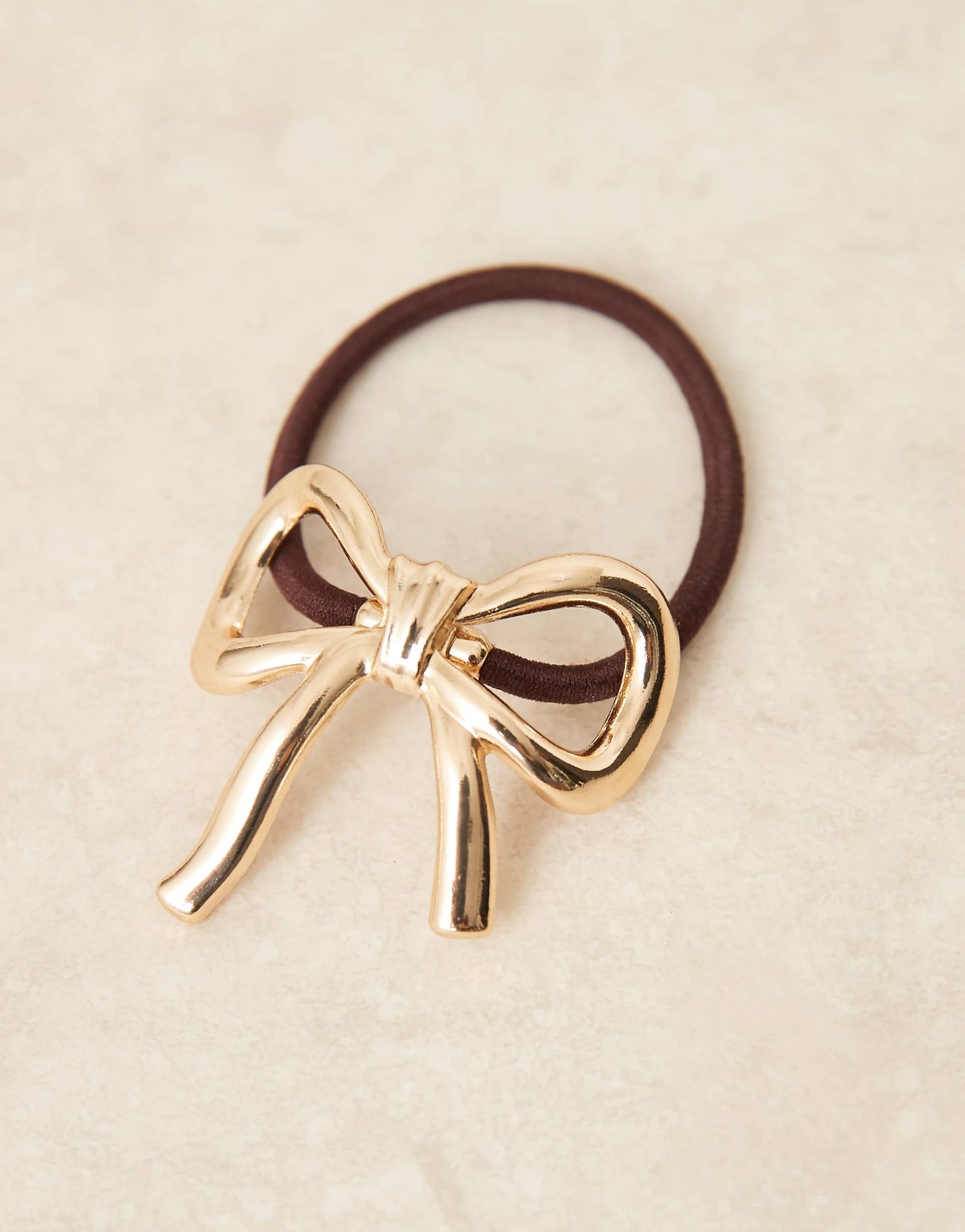 Hairband With Metal Bow Detail