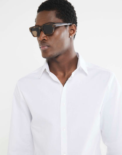 Slim Fit Long Sleeve Shirt Pack Of 2
