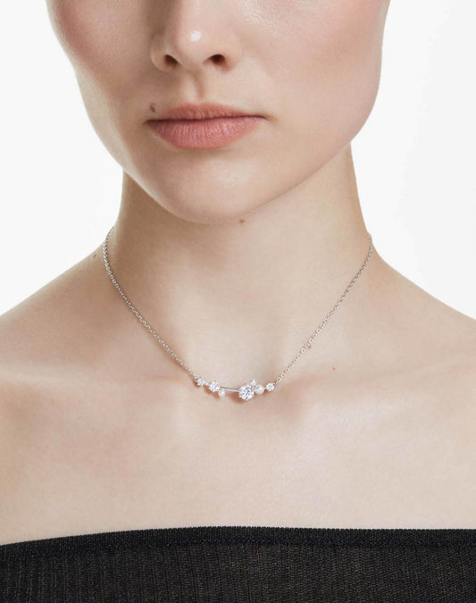 Constella Necklace With Rhodium Plate