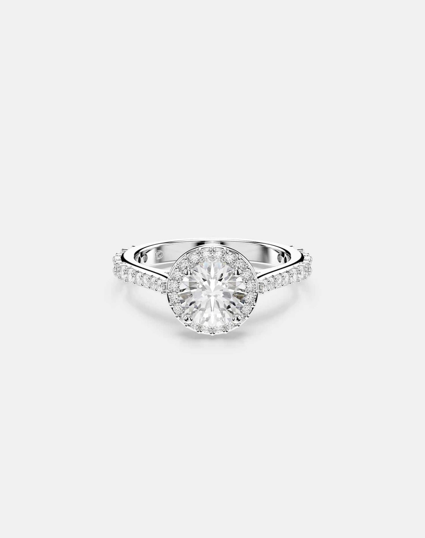 Una Angelic Ring With Silver-Tone Finish