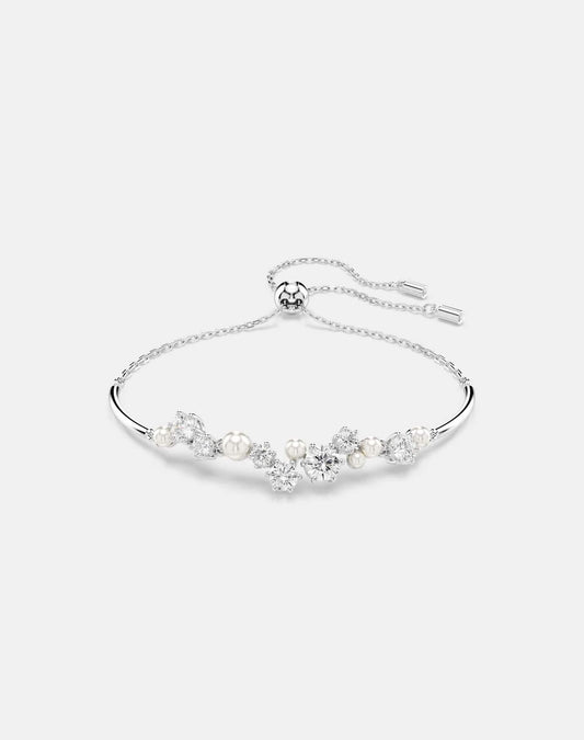 Constella Bangle With Rhodium Plate