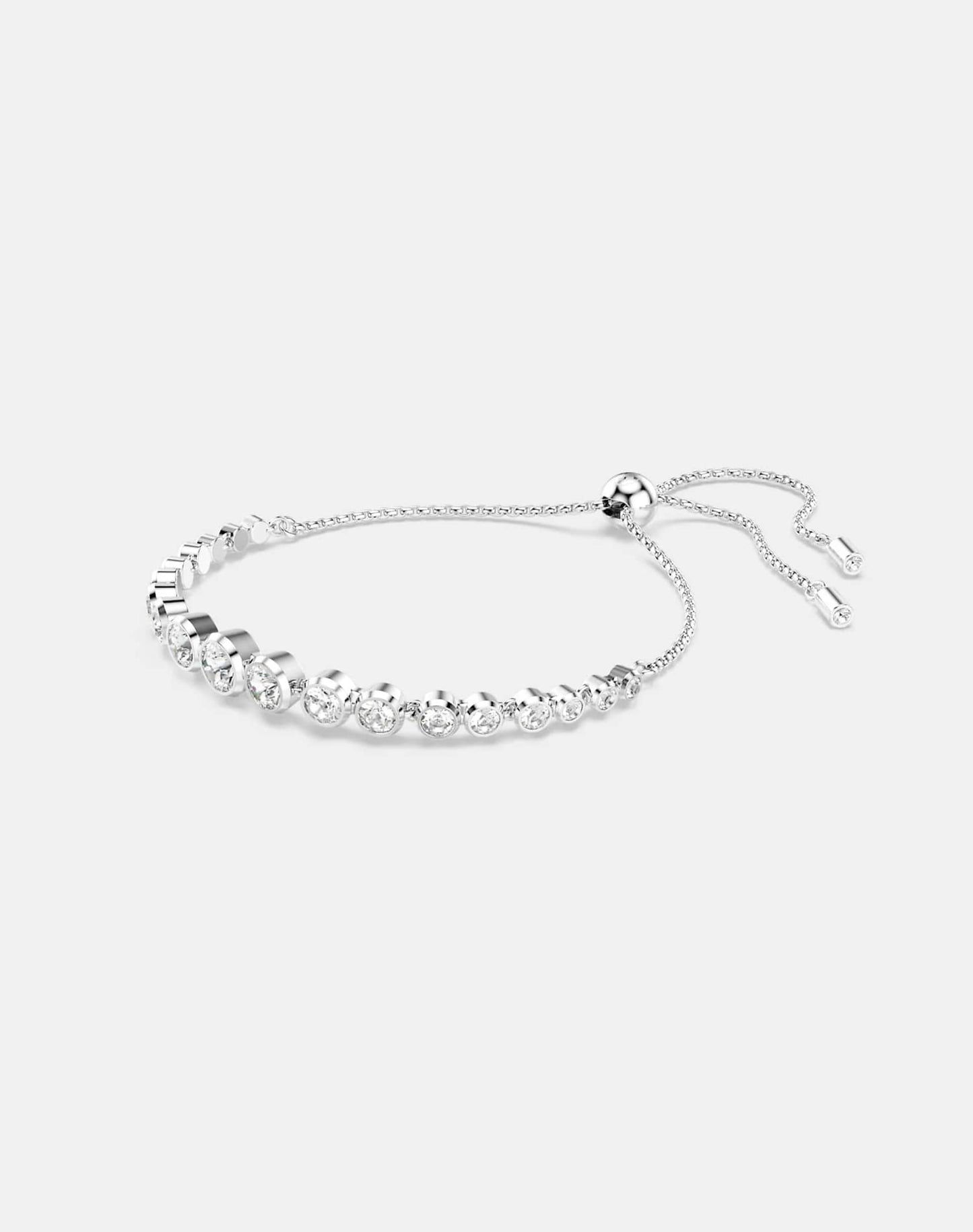 Imber Tennis Bracelet With Rhodium Plate