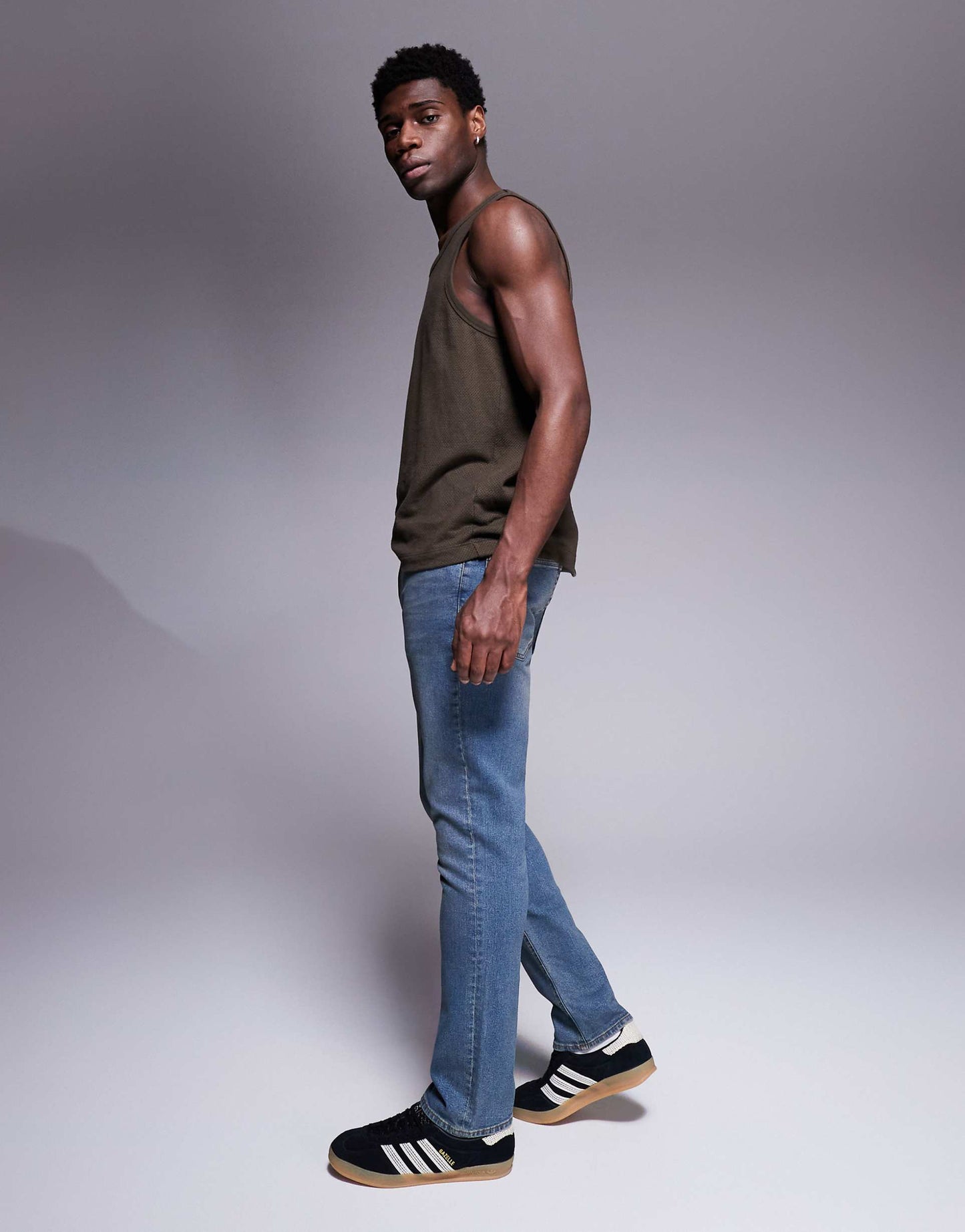 Slim Fit Jeans With Tint