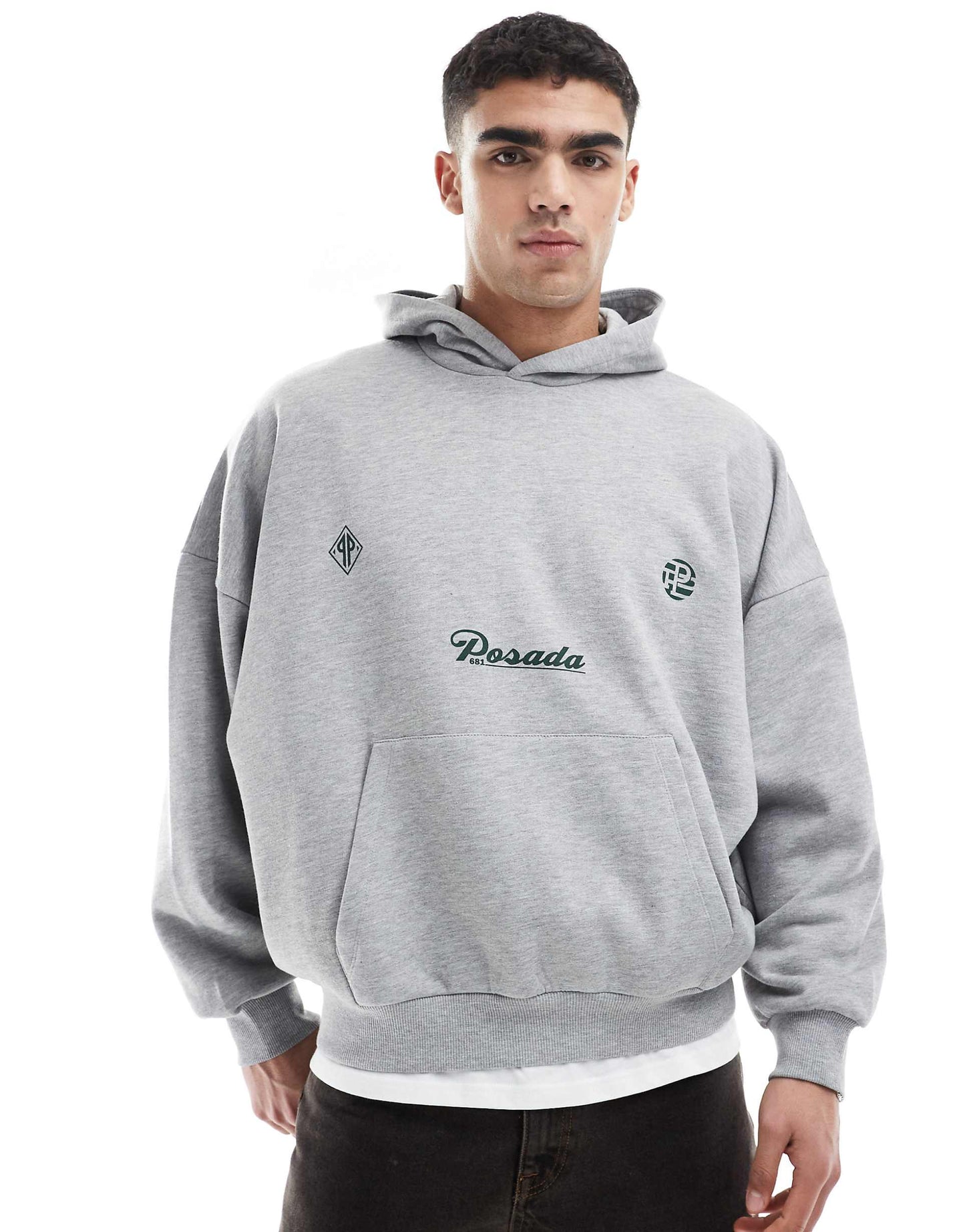 Extreme Oversized Hoodie With Print