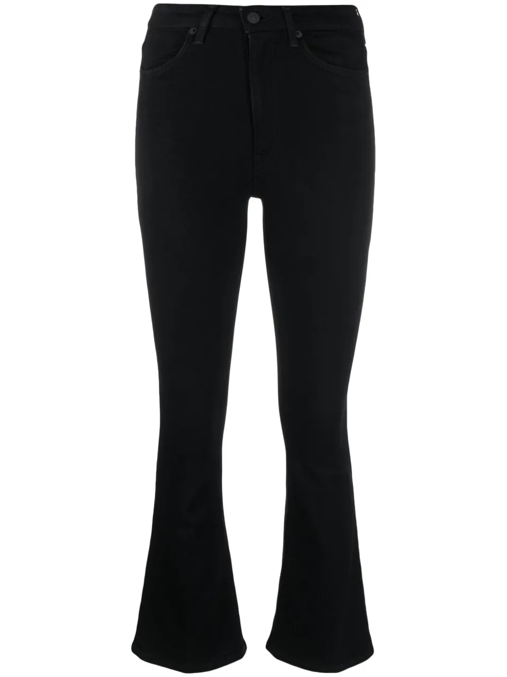 Logo-Plaque Flared Jeans