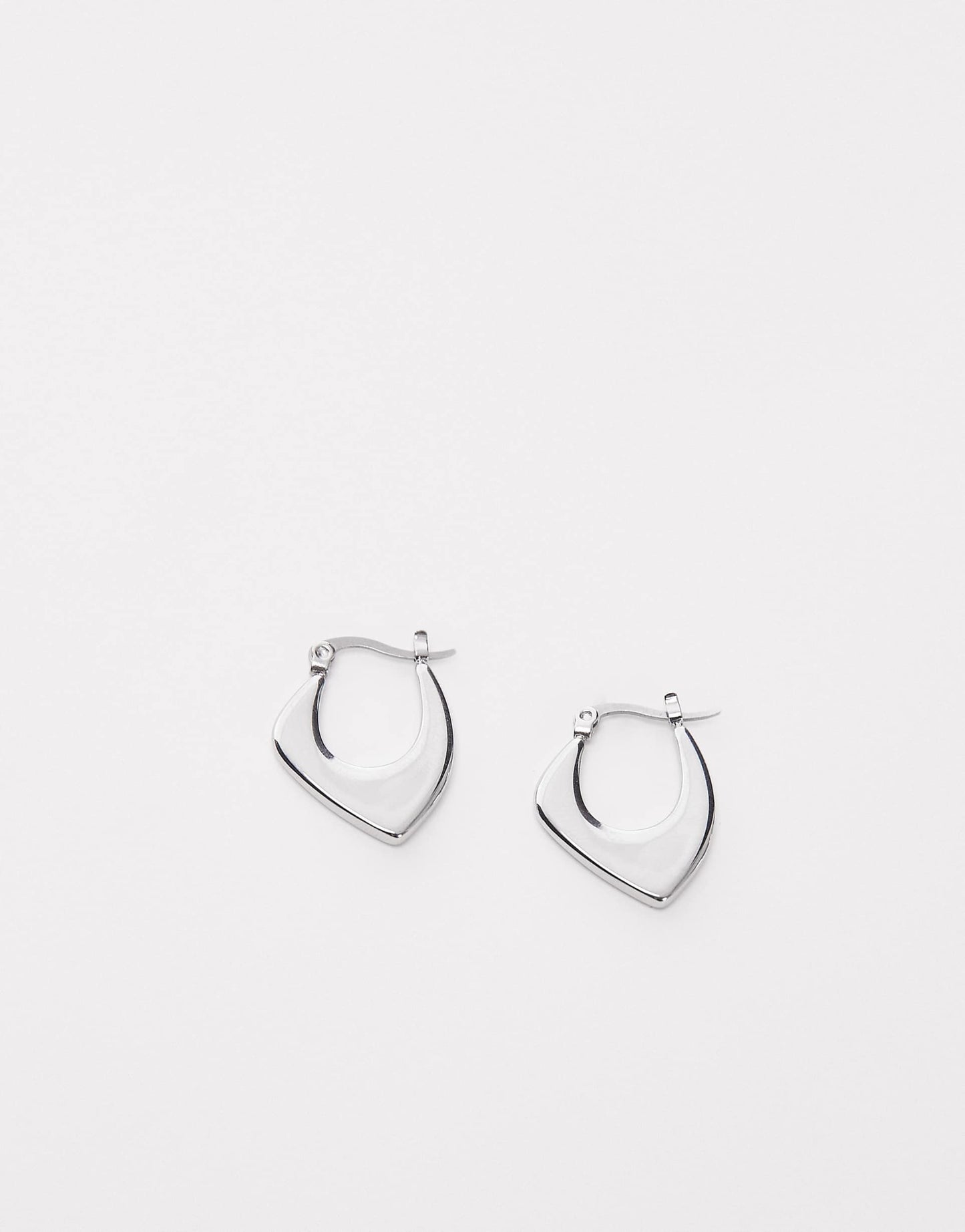Sonia Waterproof Stainless Steel Hoop Earrings