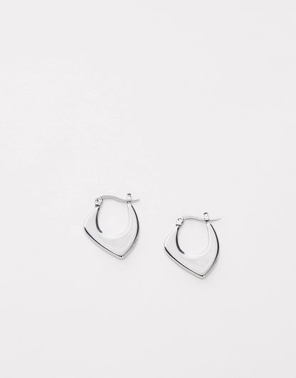 Sonia Waterproof Stainless Steel Hoop Earrings
