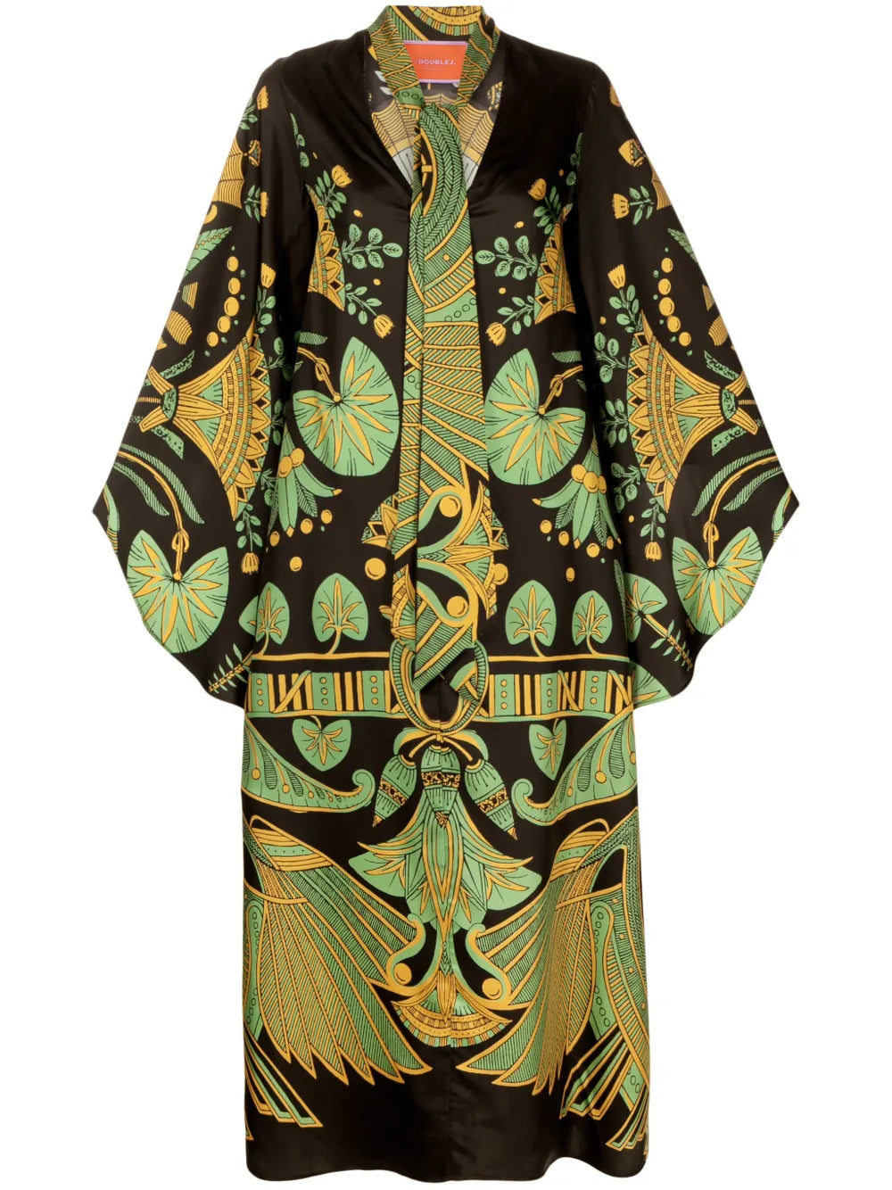 Magnifico Silk Midi Dress