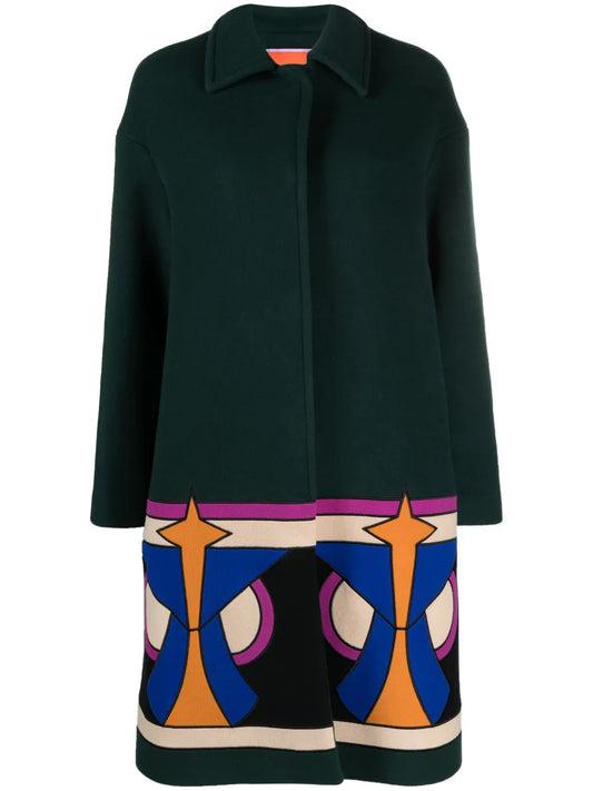 Boxy Single-Breasted Coat