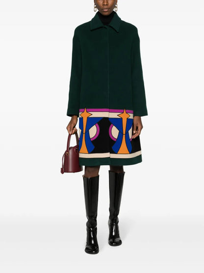 Boxy Single-Breasted Coat