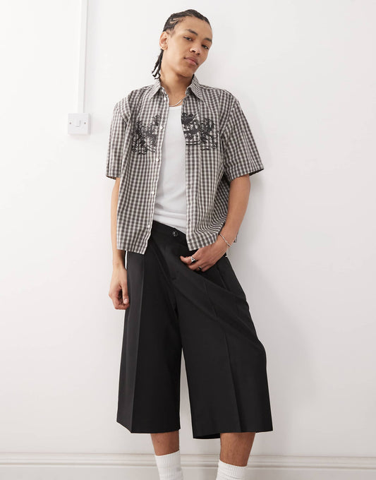 Oversized Tailored Jorts