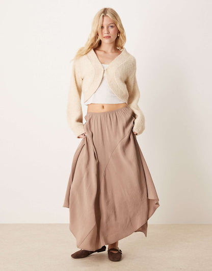 Fluffy Knit Shrug Top