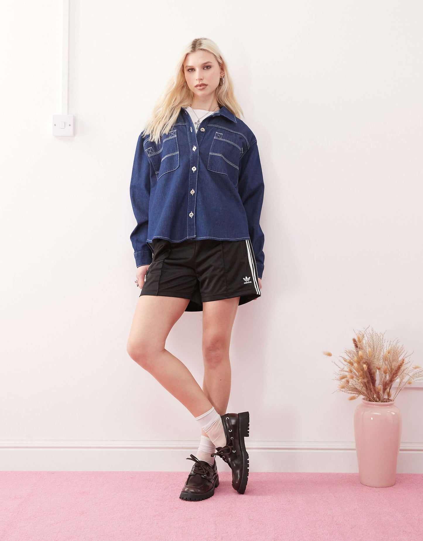 Denim Oversized Shirt