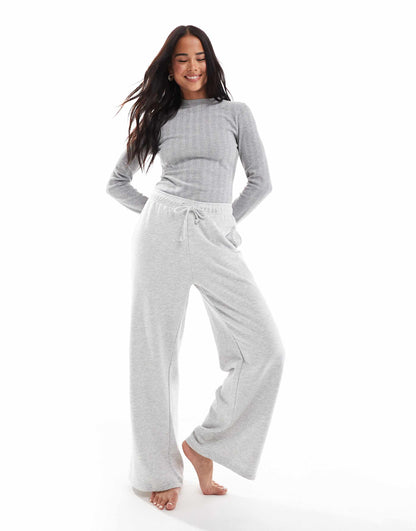 High Neck Long Sleeve Pointelle Bodysuit