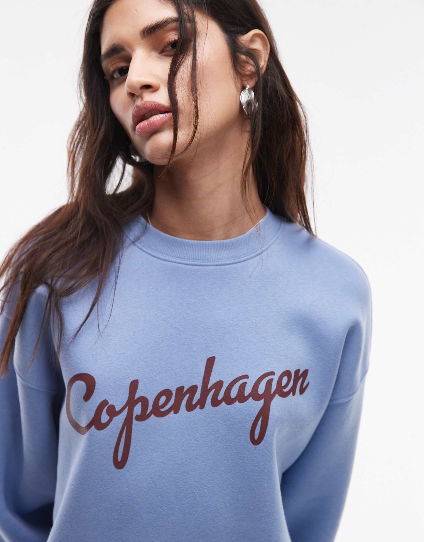 Graphic Copenhagen Oversized Sweatshirt