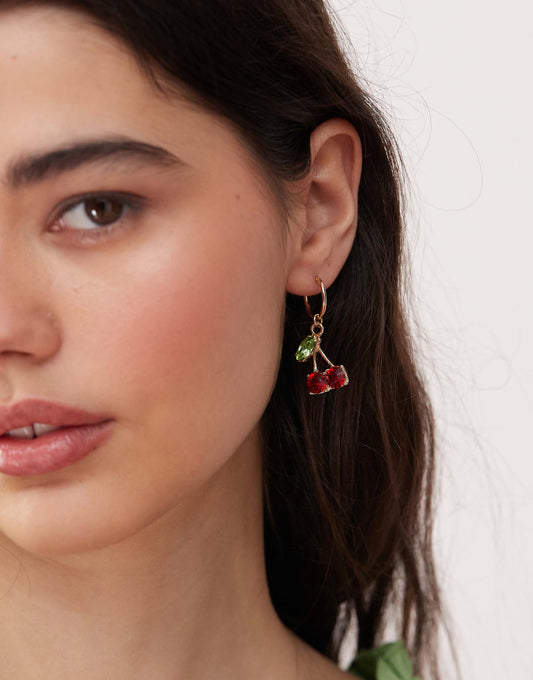 Cherry Charm Earring