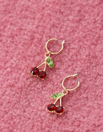 Cherry Charm Earring