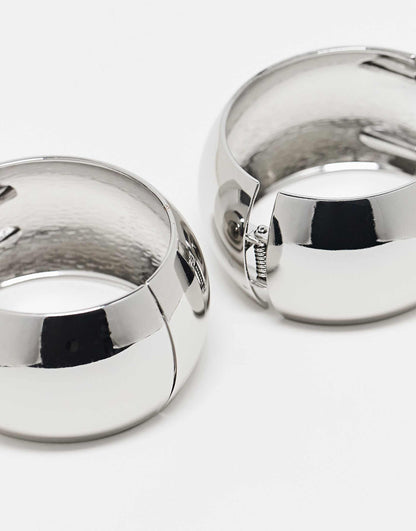 Big Oversized Bangle 2 Pack