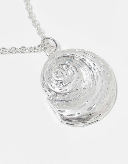 Unisex Chain With Shell Pendant