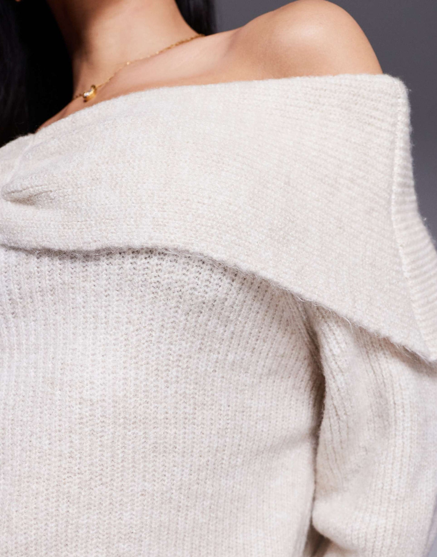 Off Shoulder Jumper Co-Ord