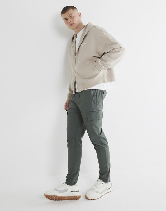 Skinny Fit Cargo Trousers