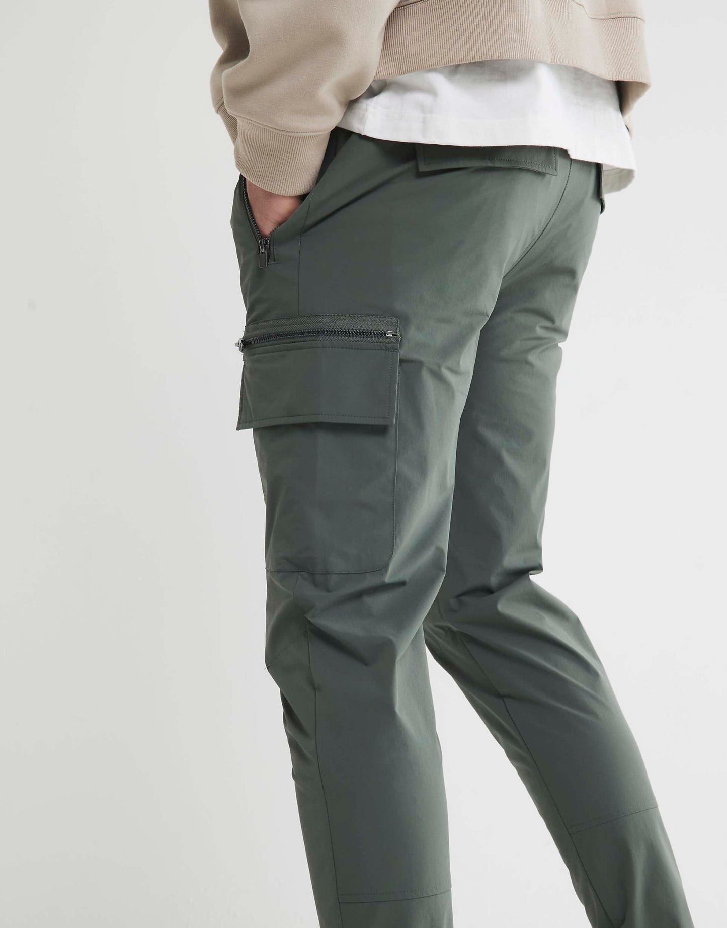 Skinny Fit Cargo Trousers