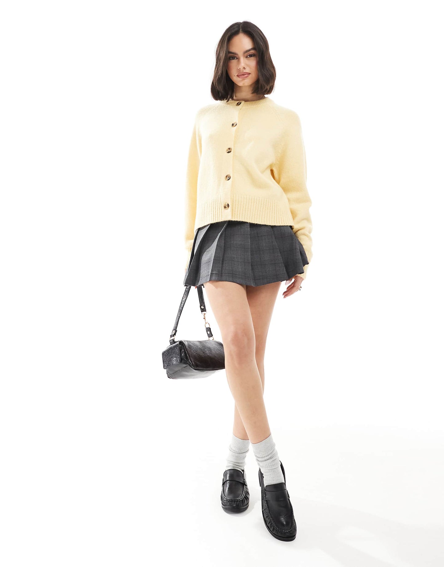 Crew Neck Cardigan