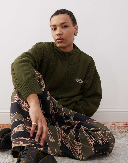 Knitted Striped Jumper