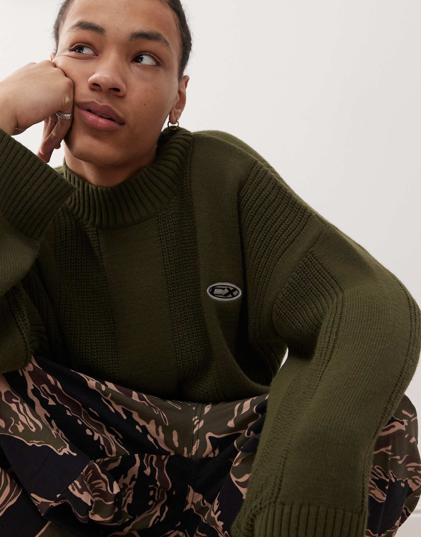 Knitted Striped Jumper