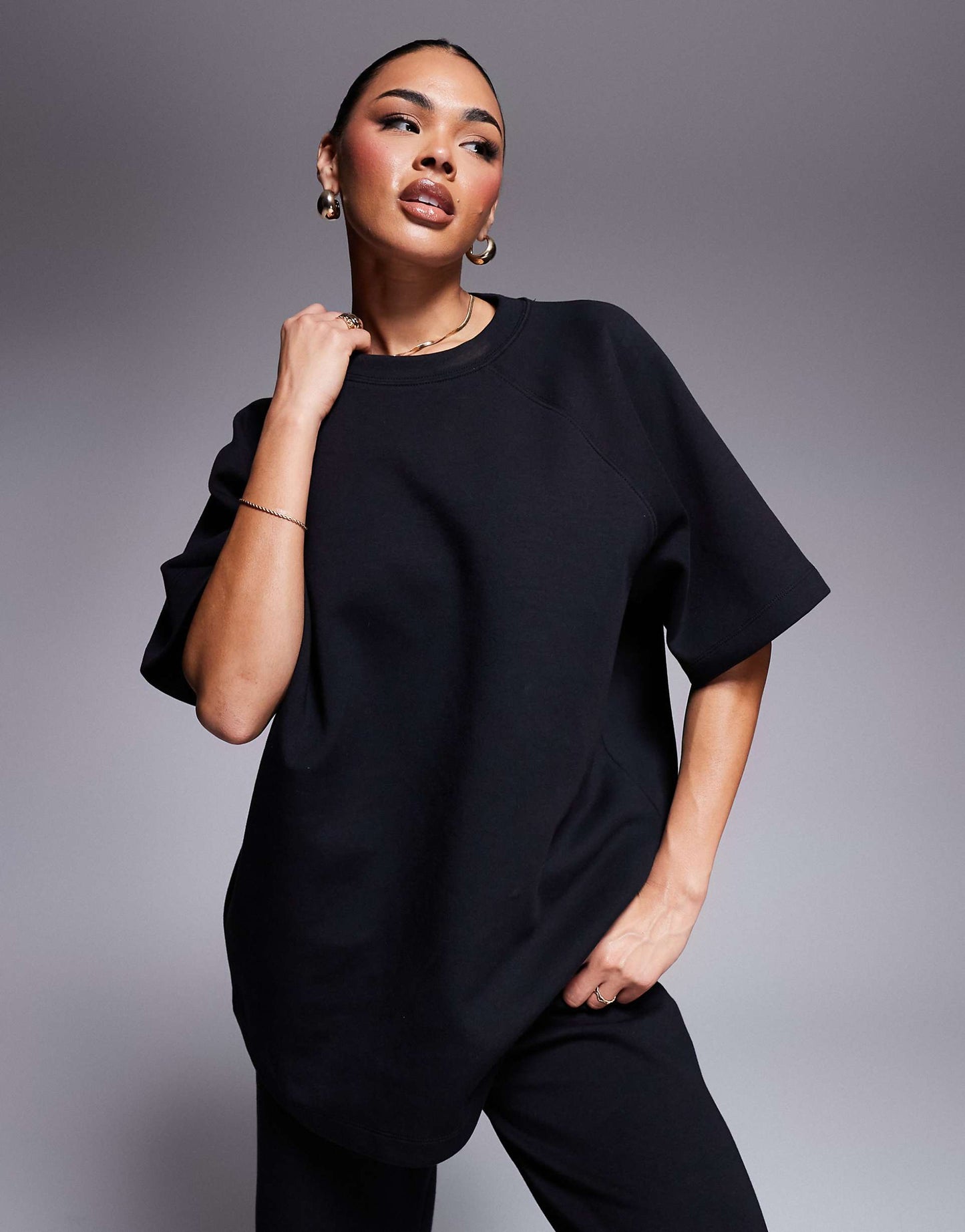 Co-Ord Interlock Raglan T-Shirt