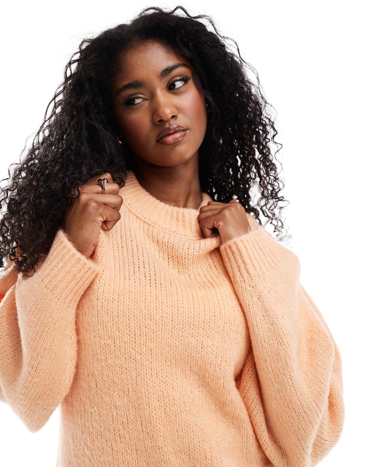 Oversized Crew Neck Jumper