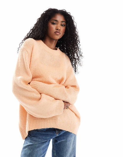 Oversized Crew Neck Jumper