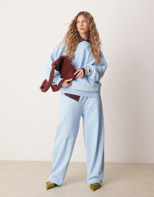 Sweat Barrel Leg Jogger