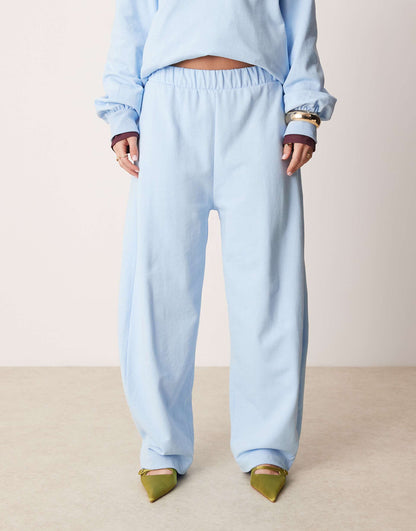 Sweat Barrel Leg Jogger