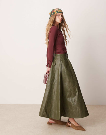 Knot Detail Polyamide Top