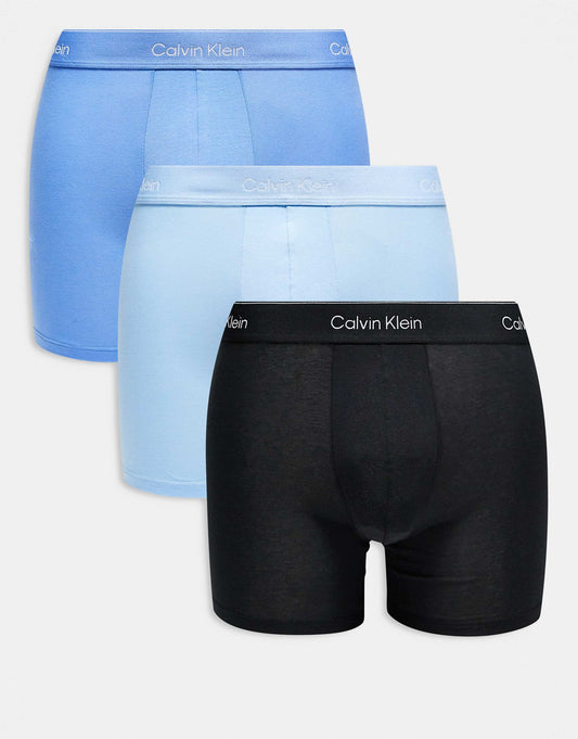 Icon Cotton Stretch 3 Pack Boxer Briefs