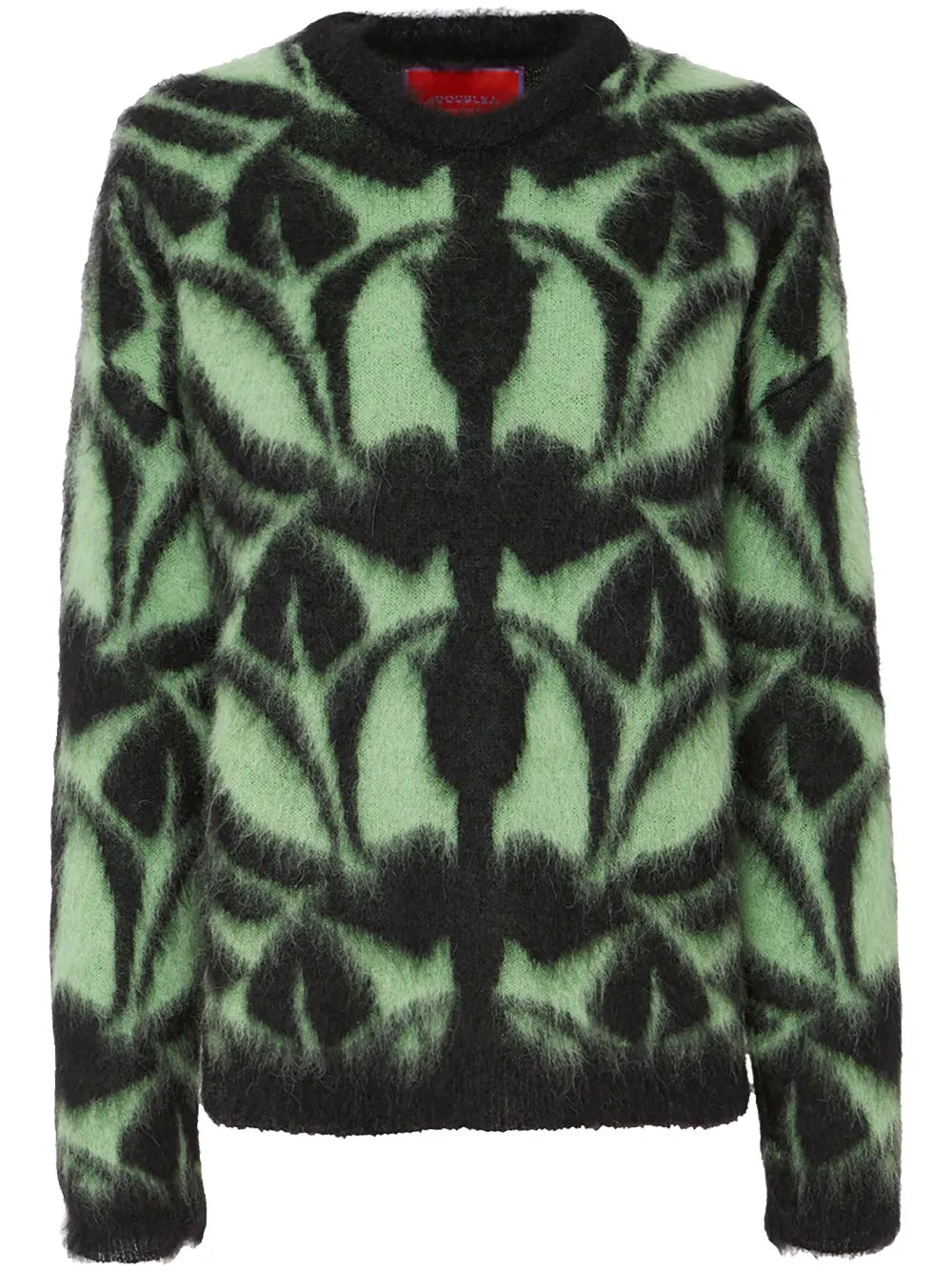 Intarsia-Knit Long-Sleeve Jumper