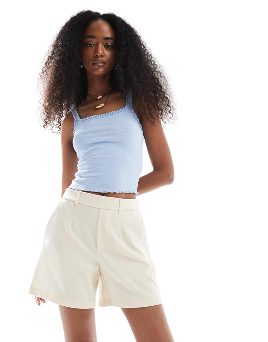 Tailored Elasticated Back Shorts