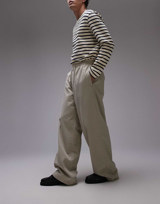 Baggy Twill Trouser