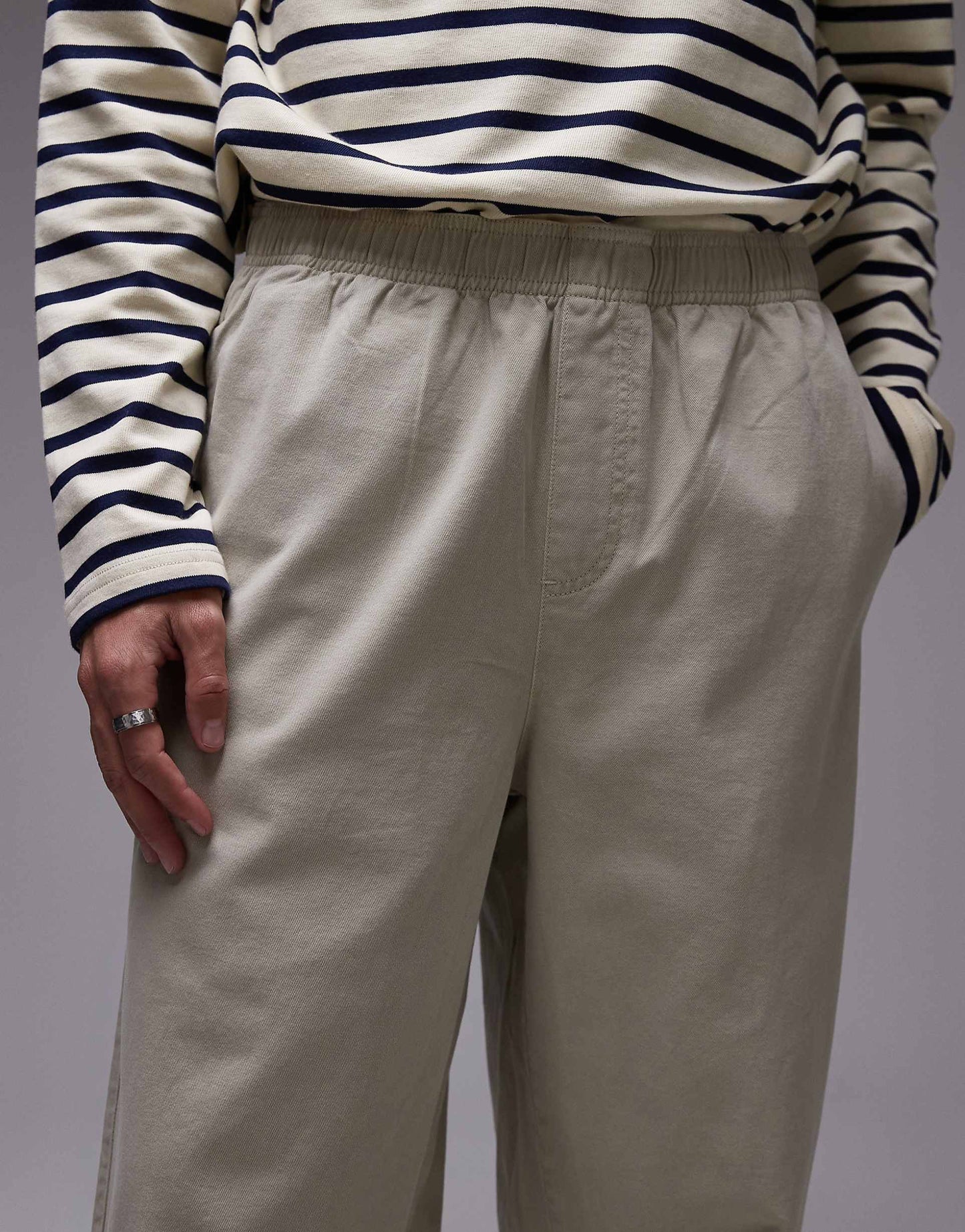 Baggy Twill Trouser