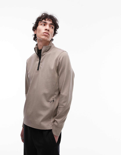 Performance Breathable Half Zip Jumper