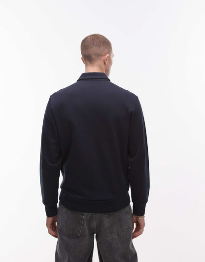 Collared Sweatshirt