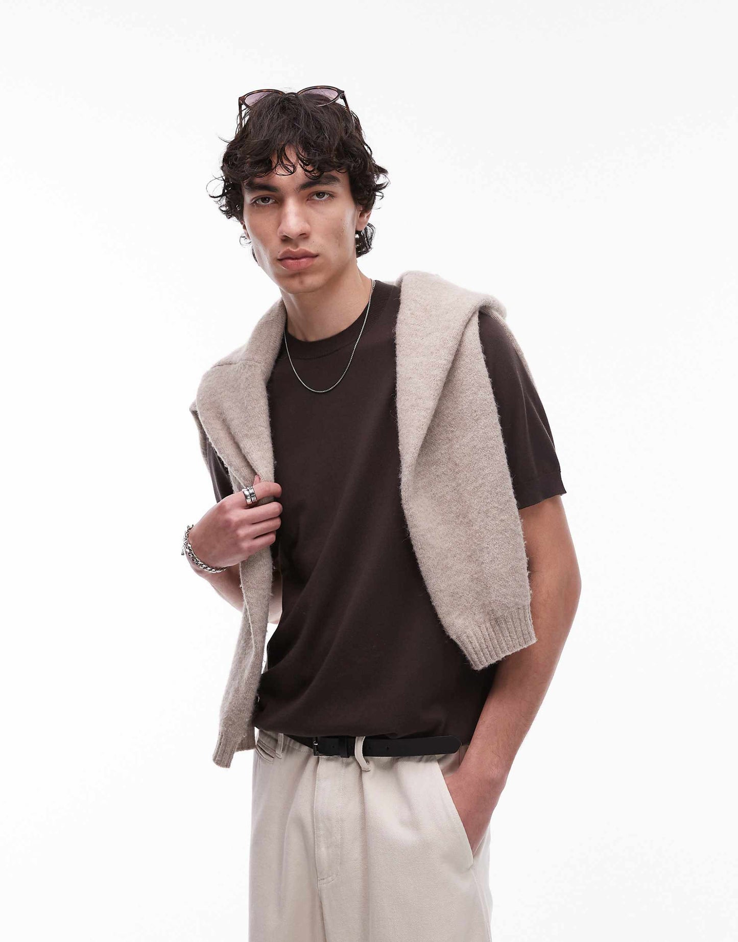 Oversized Drop Sleeve T-Shirt