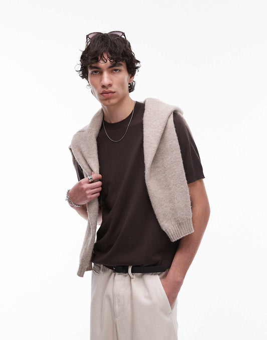Oversized Drop Sleeve T-Shirt