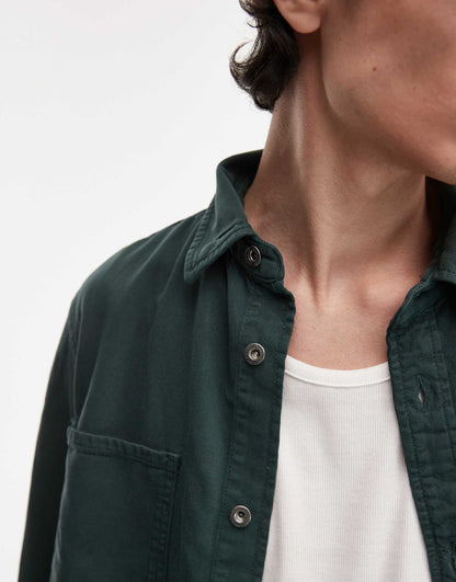 Washed Cotton Overshirt