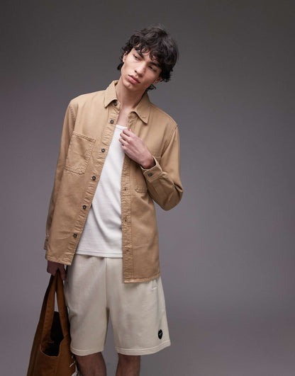 Washed Cotton Overshirt