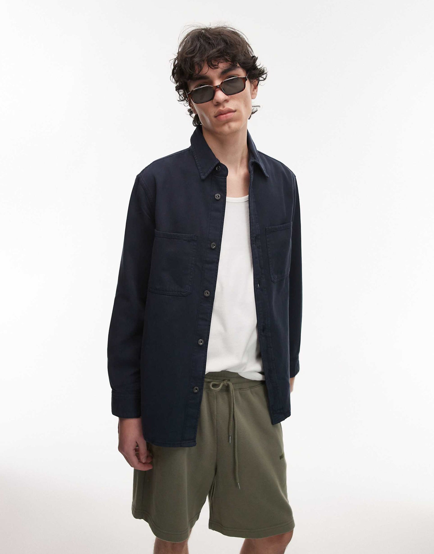 Washed Cotton Overshirt