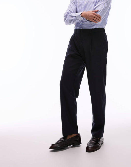 Elasticated Waist Tailored Trousers